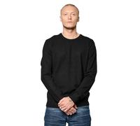 Kaporal, Pull pour Homme, Coupe Regular, Manches Longues, Col Rond, Modèle Vaero, Couleur Black, Taille