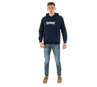 Kaporal, Sweat Non Zippé, pour Homme, 60% Coton - 40% Polyester, Coupe Confort, Col Capuche, Couleur Navy, Taille M