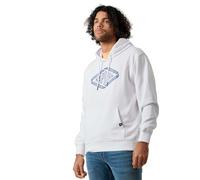Kaporal, Sweat Shirt, Modèle Benni, pour Homme, Couleur White, L, Coupe Regular, Manches Longues, Col Capuche