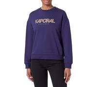 Kaporal, Sweat Shirt pour Femme, Modèle Liset, Couleur Indigo, Taille L