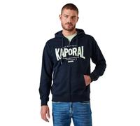 Kaporal - Sweat zippé Bleu Marine Homme - Belko - XL - Bleu