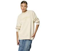 Kaporal, Sweatshirt pour Femme, Coupe Regular, Manches Longues, Col Rond, Modèle Silt, Couleur Mastic, Taille XL