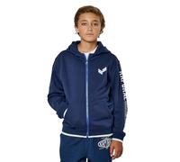 Kaporal, Sweatshirt pour Garcon, Coupe Regular, Manches Longues, Col Capuche, Modèle Mura, Couleur Navy, Taille 8 Ans