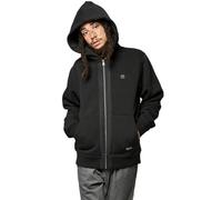 Kaporal, Sweatshirt pour Homme, Coupe Confort, Manches Longues, Col Capuche, Modèle Rego, Couleur Black, Taille S