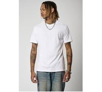Kaporal, Tee Shirt Manches Courtes, pour Homme, 60% Coton - 40% Polyester, Coupe Regular, Col Rond, Couleur White, Taille 2XL
