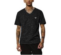 KAPORAL - T-shirt chiné noir Homme BETER S
