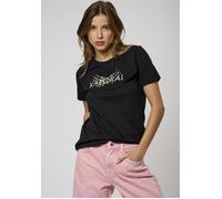 KAPORAL - T-shirt noir Femme 100% coton ELOA S