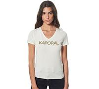 Kaporal - Tee Shirt Femme - Modèle Frank - Couleur Off White - Taille M