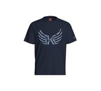 Kaporal, Tee Shirt Manches Courtes, pour Homme, 100% Coton_Bio, Coupe Regular, Col Rond, Couleur Navy, Taille XL