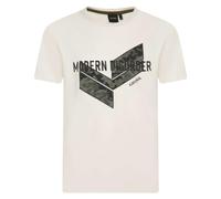 Kaporal, Tee Shirt pour Garcon, Modèle EWAG, Couleur Ecru, Taille 8 Ans