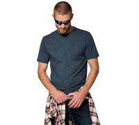 Kaporal, Tee Shirt pour Homme, Coupe Regular, Manches Courtes, Col Rond, Modèle Pacco, Couleur Navy, Taille S