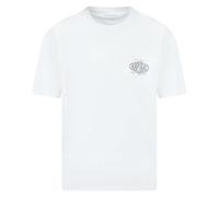 Kaporal, Tee Shirt pour Homme, Coupe Regular, Manches Courtes, Col Rond, Modèle VADI, Couleur Blanc, Taille S