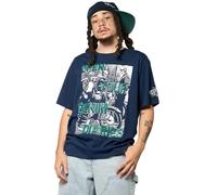 Kaporal, Tee Shirt pour Homme, Coupe Regular, Manches Courtes, Col Rond, Modèle Vorto, Couleur Navy, Taille