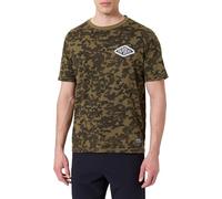 Kaporal, Tee Shirt pour Homme, Modèle Ramon, Couleur Vert, Taille S