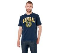 Kaporal, Tee Shirt pour Homme, Modèle Robin, Couleur Navy, Taille M