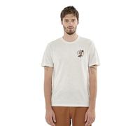 Kaporal, Tee Shirt pour Homme, Modèle Tiago, Couleur Ecru Mel, Taille M