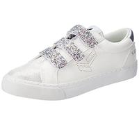 Kaporal Tippy, Basket Mixte, Blanc Glitter, 37 EU