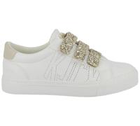 KAPORAL Femme TIPPYK Chaussures DETENTE Baskets/Sneaker, Blanc/doré, 38 EU