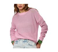 Kaporal - Tricot à col rond - Femme - Pulls - Rose - Taille: 40 FR