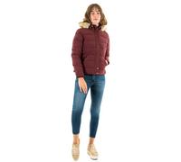 Doudoune - KAPORAL - Dibby Dahlia - Rouge - Femme - 100% polyester - Fermeture éclair XS