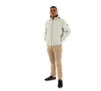 Kaporal, Veste, pour Homme, 100% Polyester, Col capuche, Coupe Regular, Couleur Craie, Taille XL