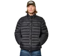 Kaporal, Veste pour Homme, Coupe Regular, Manches longues, Col montant, Modèle Bora, couleur Black, Taille