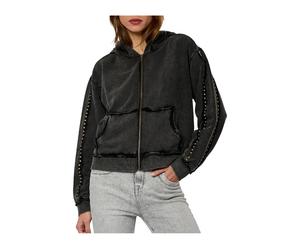 Kaporal - Zip-throughs - Femme - Sweatshirts et sweats à capuche - Gris - Taille: 36 FR