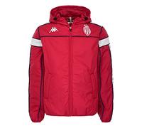 Kappa 222 BANDA ARKWAMI AS MONACO Veste Unisex Rouge/Blanc 14 ans