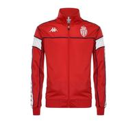 Kappa 222 BANDA MEREZ SLIM AS MONACO Veste Unisex Rouge/Blanc 6 ans