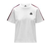 Kappa 222 Bande Adi Tee | Design Style Sportif | Disponible en Plusieurs Tailles/Couleurs | Blanc XS