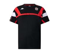 Kappa 222 Bande Frairy OGC Nice Tee | Style Sportif | Disponible en Plusieurs Tailles/Couleurs | Noir 6Y