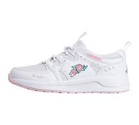 Kappa 260791K Fille Sneakers Basses, Noir (White/Pink 1022), 28 EU
