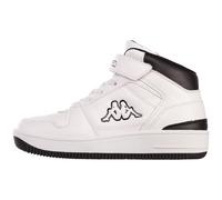 Kappa 261097k Coda Mid K Baskets pour Enfant Unisexe, White Black, 30 EU