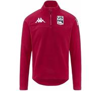 KAPPA 331L5UW-250 6CENTO 687B US Sweatshirt Unisex Red Taille L