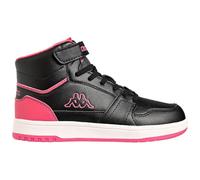 Baskets montantes enfant filles Kappa LOGO RERNAL MD EV KID Noir 34