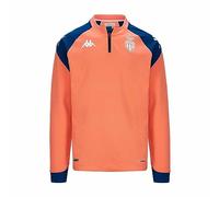 Kappa ABLAS Pro 7 Monaco Sweatshirt 23-24, Orange/Bleu, XL, Homme