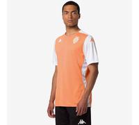 Kappa Abou Pro 8 Monaco ACT Jersey ASM | Homme | Taille 2XL | Orange MD/Blanc