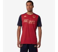 Kappa Abou Pro 8 SM Caen ACT Jersey Caen | Homme | Taille 3XL | Rouge DK/Bleu Marine