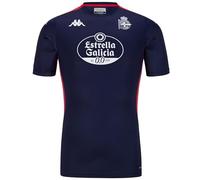 Kappa Abou Pro 8 Sport Act Jersey | Bleu Marine/Rouge DK/Sponsor 2XL