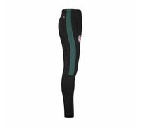 Kappa ABUNSZIP Pro 8 Red Star Pants, Black/Green DK, XXL Mixte