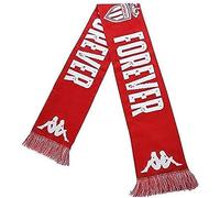 Kappa ACREFT 3 MONACO Echarpe Mixte Adulte Rouge/Blanc