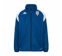 Kappa Adverzip Pro 7 Monaco Veste, Bleu/Blanc, XXL Mixte