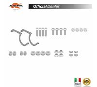 Kappamoto Kit d'attaches pare-brise AL8704AK pour Benelli Leoncino 500 2017-2025
