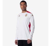 Kappa ALDREN Pro 8 Monaco Sweat ASM | Homme | Taille 2XL | Blanc/Rouge