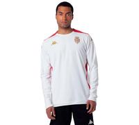 Kappa Sweat ALDREN Pro 8 Monaco 24/25 Homme Blanc/Rouge Taille 3XL
