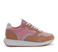 Kappa Arvika Wo Baskets Basses Confortables et Stylées, Couleur Rose Cameo et Beige, Taille 36