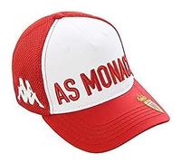 Kappa ASETY 3 MONACO Casquette Mixte Adulte Rouge/Blanc