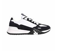 Kappa Authentic Arklow Chaussures de Sport pour Homme, Blanc et Bleu foncé, 43 EU