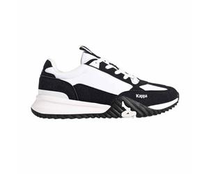 Kappa Authentic Arklow Chaussures de Sport pour Homme, Blanc et Bleu foncé, 43 EU
