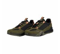 Kappa Authentic Arklow Chaussures de Sport pour Homme, Noir/Vert/Orange (Black Green Africa Orange), 45 EU
